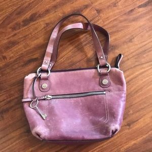 Purple vintage Fossil purse